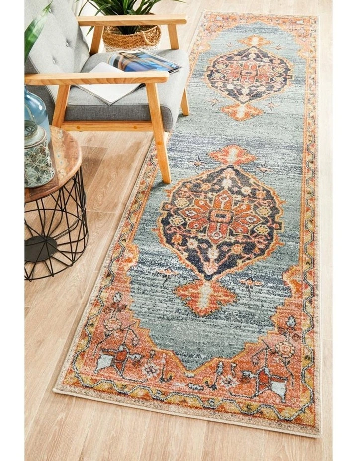 Legacy 862 Runner Rug In Rust