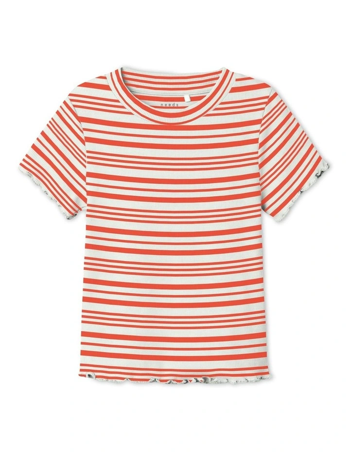 Emma Slim Top in Orange
