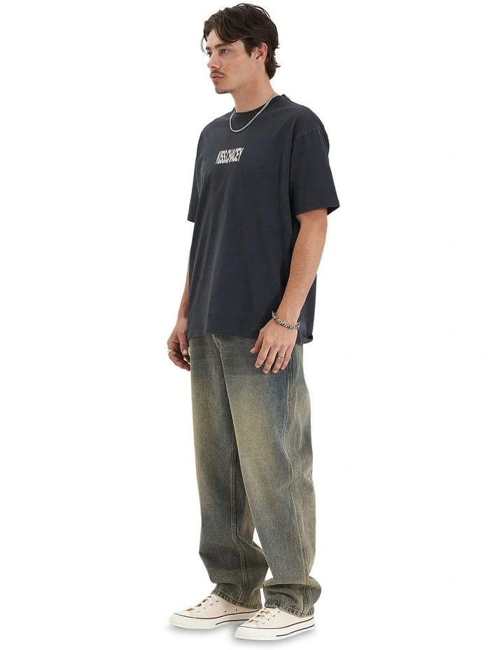 Luminary Heavy Box Fit Tee in Grey