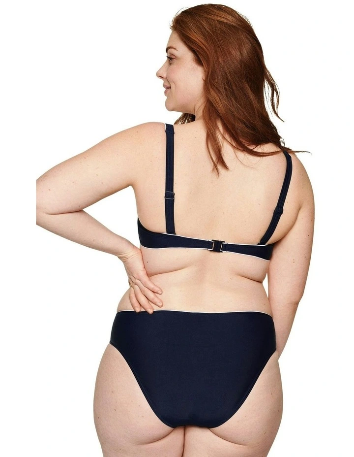 Underwire Bikini 2 Pieces in Navy Blue
