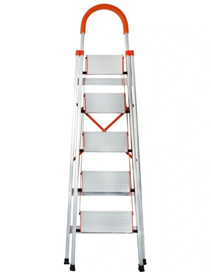 5 Step Ladder in Silver