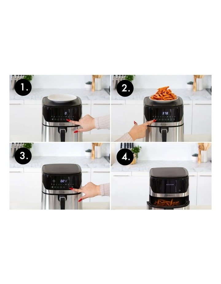 Air Fryer Wiz With Built-in Scales 7L