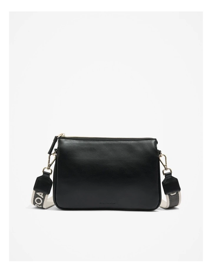 Tri Crossbody Bag in Black