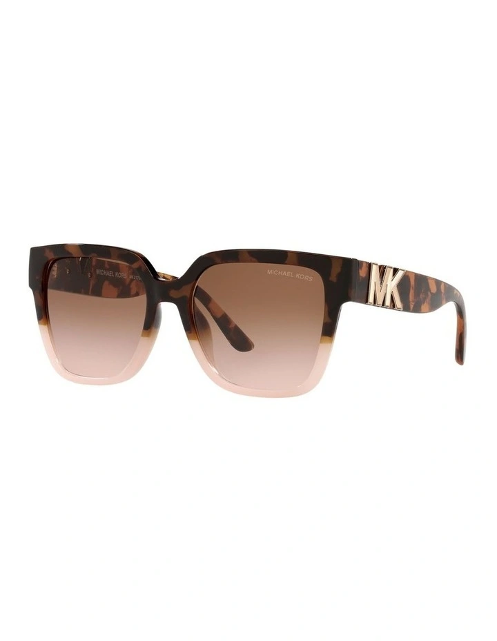Karlie Sunglasses In Dark Tortoise/Pink