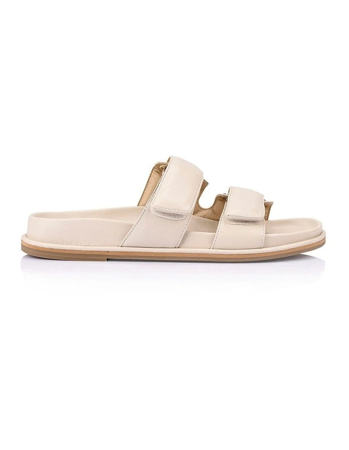 Rio Footbed Sandals in Beige