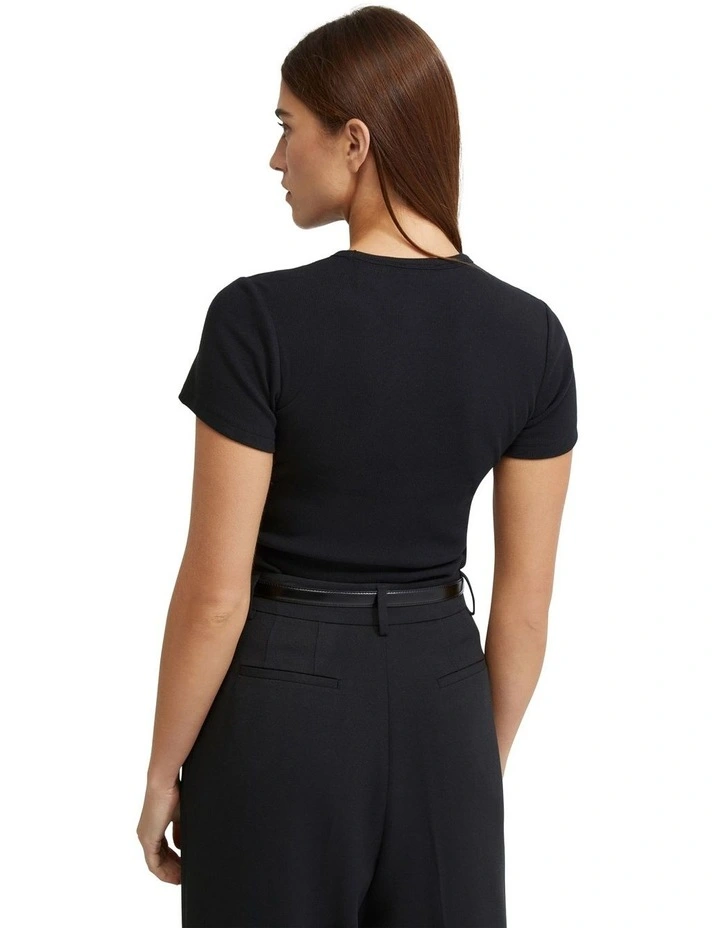 Kali Rib T-Shirt in Black