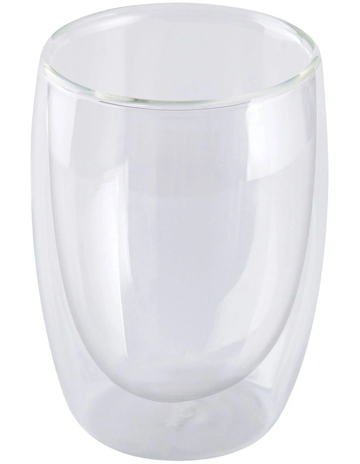 Blend Double Wall Cup 350ML Set of 8 Gift Boxed in Clear