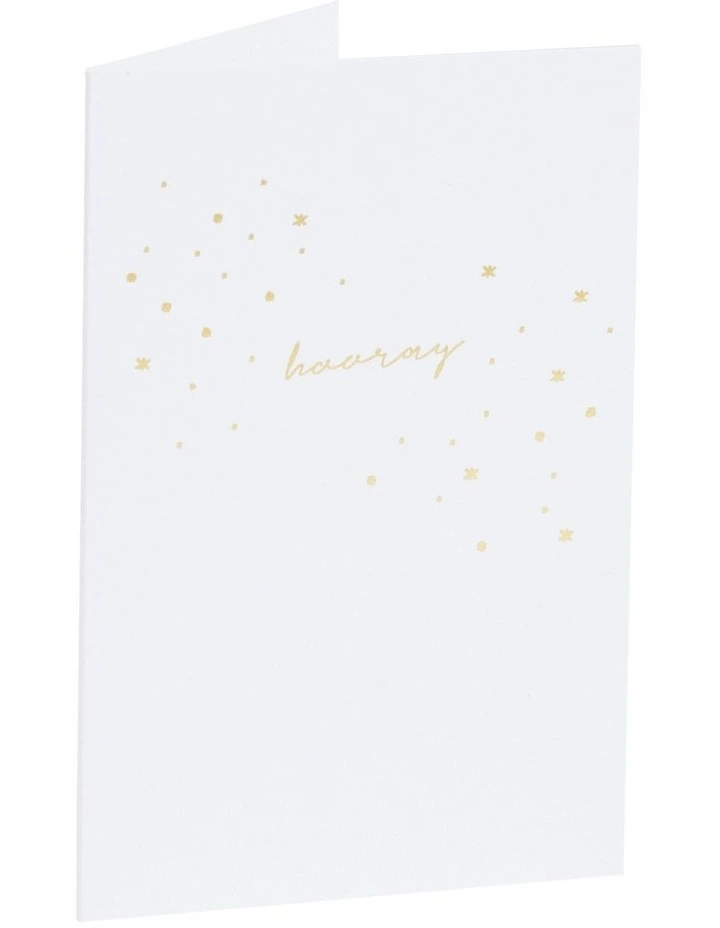 Hooray Greeting Card