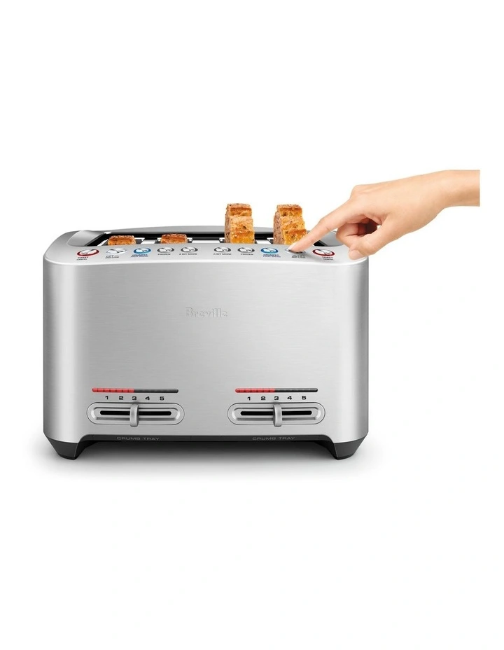 The Smart Toast 4 Slice Toaster BTA845BSS