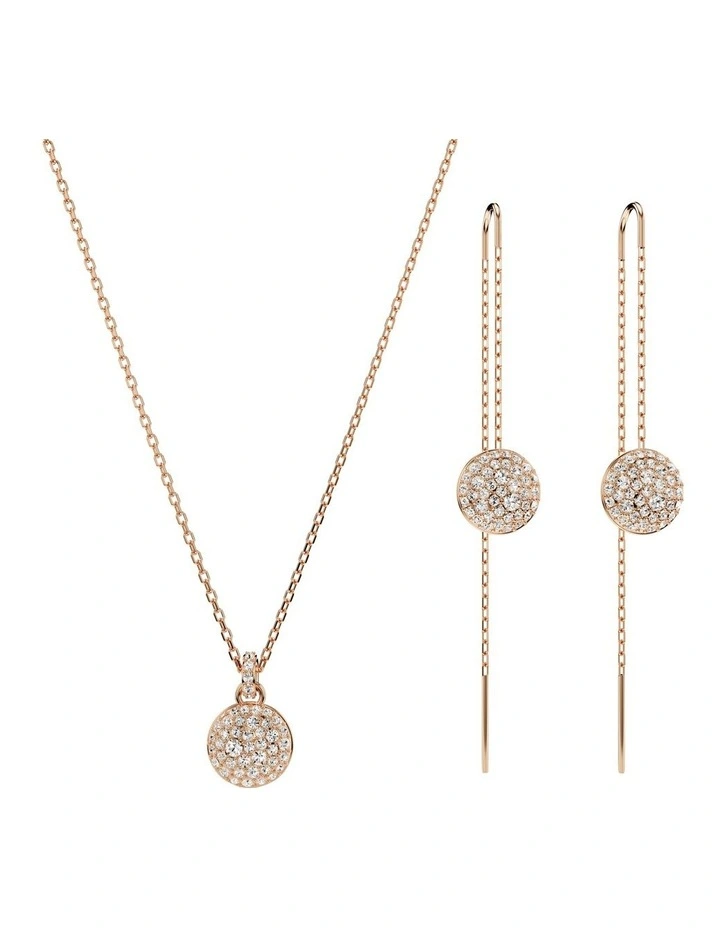 Meteora Set Rose Gold-Tone Plated in White