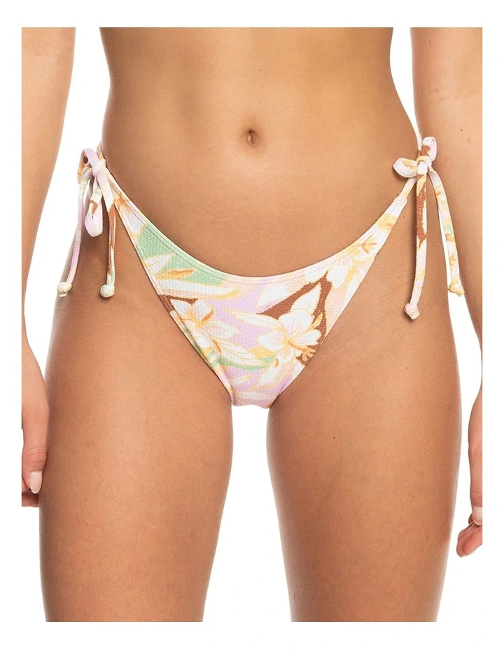 Meadow Flowers Cheeky Bikini Bottoms in Quiet Green Coast 2
