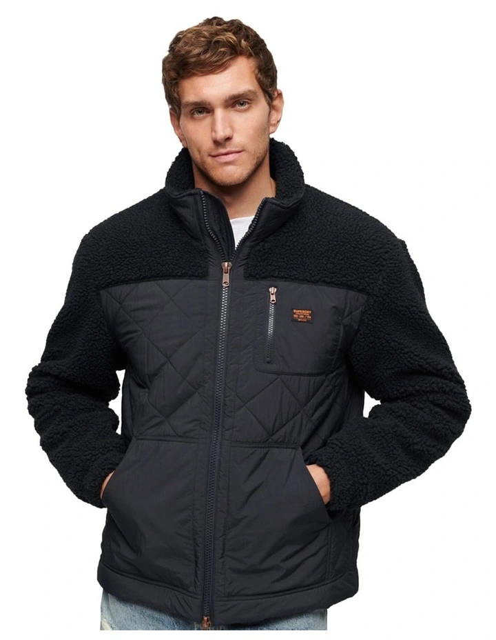 Sherpa Workwear Hybrid Jacket in Eclipse Navy