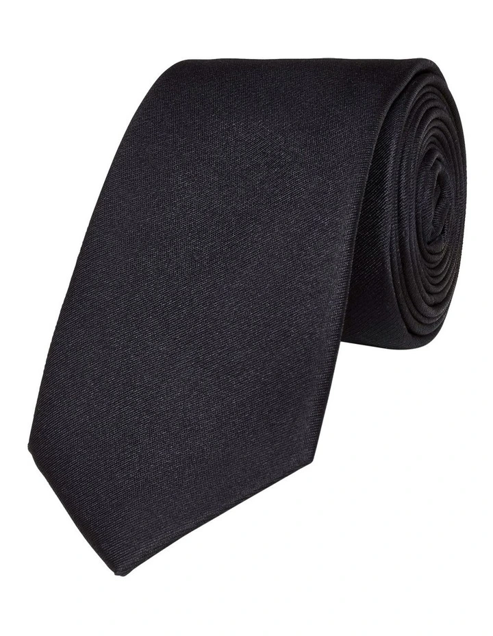 Plain Silk Tie