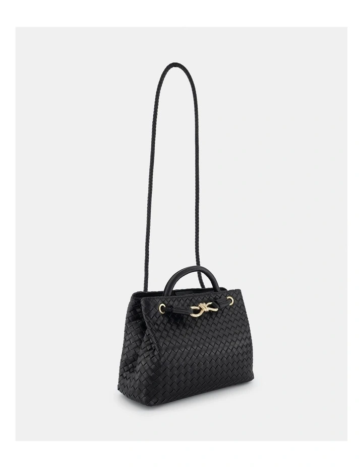 Azusa Top-Handle Bag in Black