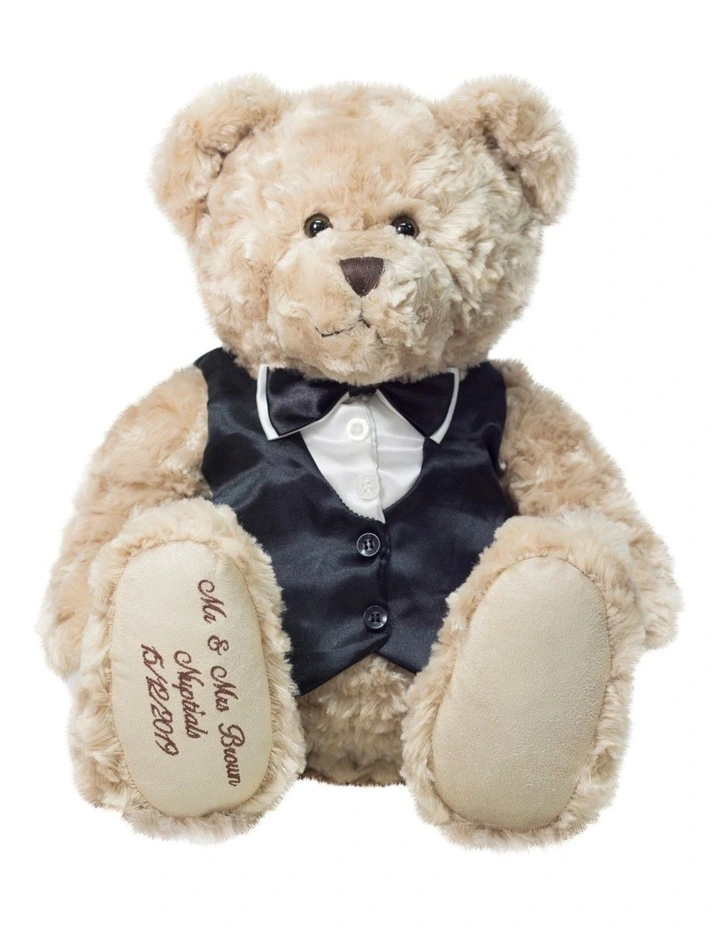 Personalised Groom My Birthday Teddy