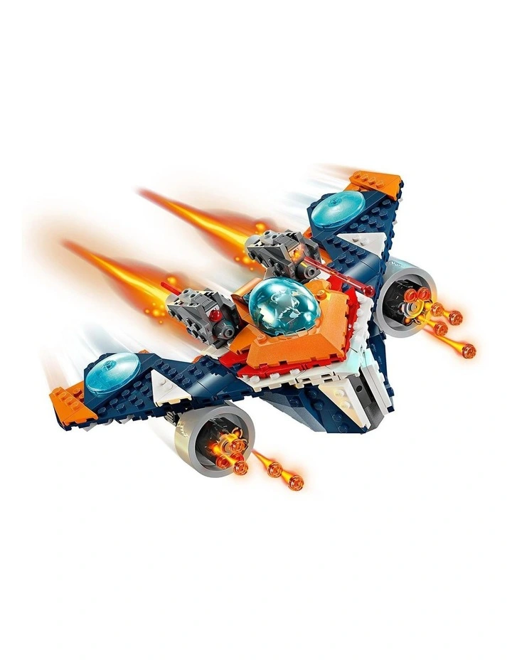 Super Heroes Marvel Rocket's Warbird vs Ronan 76278