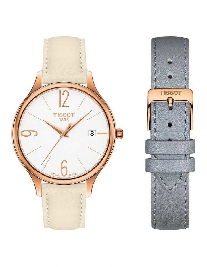 Bella Ora Round T1032103601700 Watch in Rose Gold