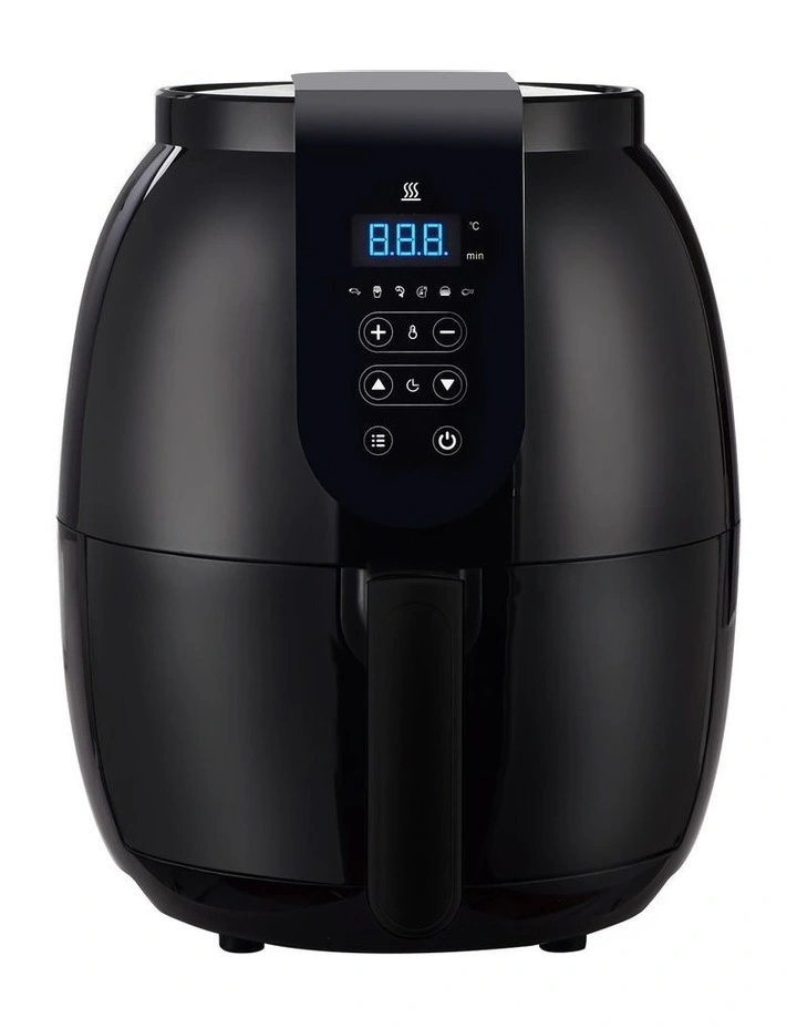 3.5 Litre Digital Display Black Air Fryer 10002238
