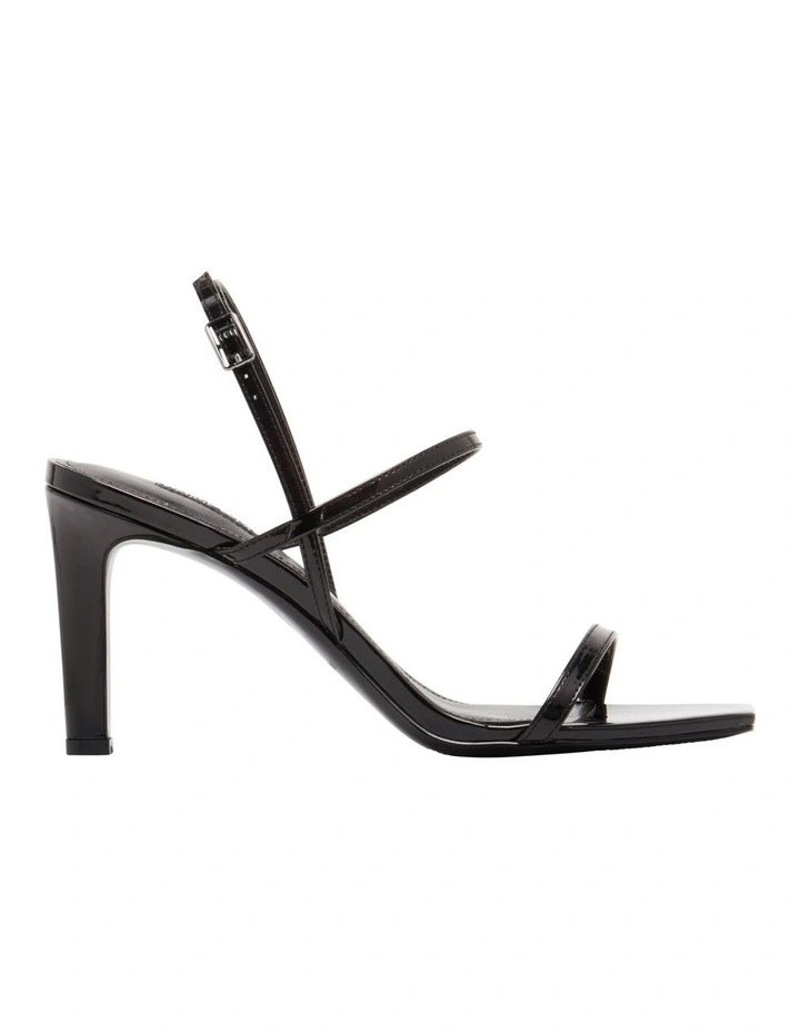 Olah Heeled Sandal in Black