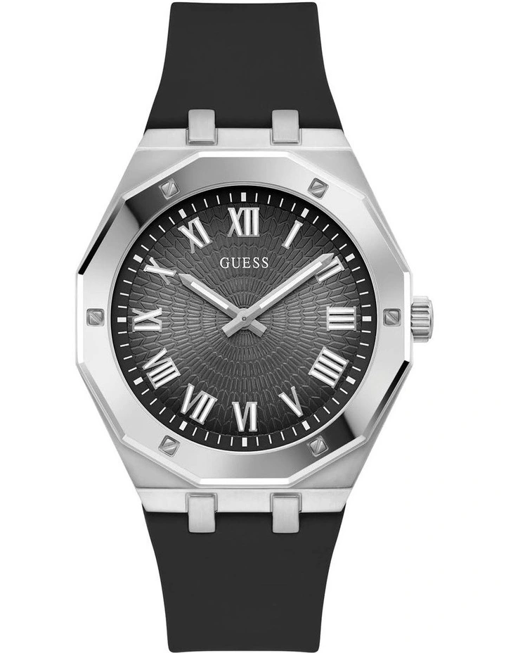 Asset Silicone Watch in Black