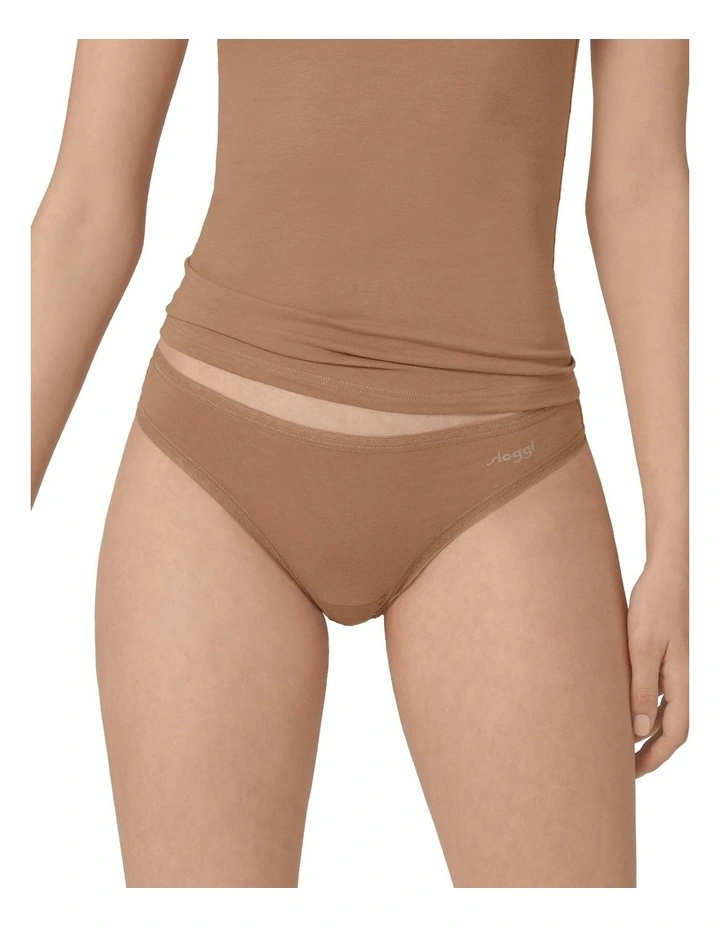Go Brazil Brief 2 Pack in Nostalgic Brown