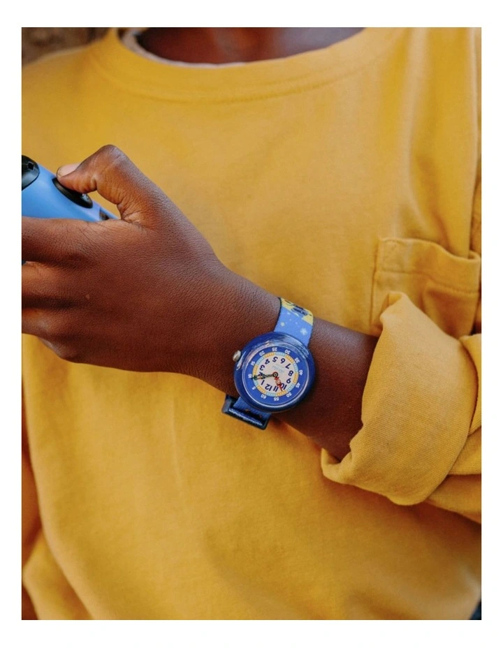 Paws Up Watch in Blue