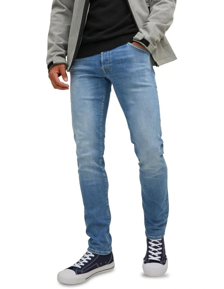 Glenn Fox Jos 047 50% Super Stretch jeans in Blue Denim