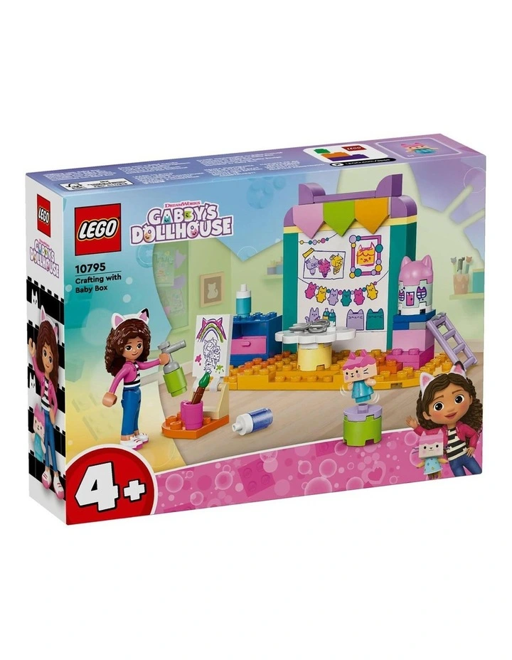 Gabby's Dollhouse Crafting with Baby Box 10795