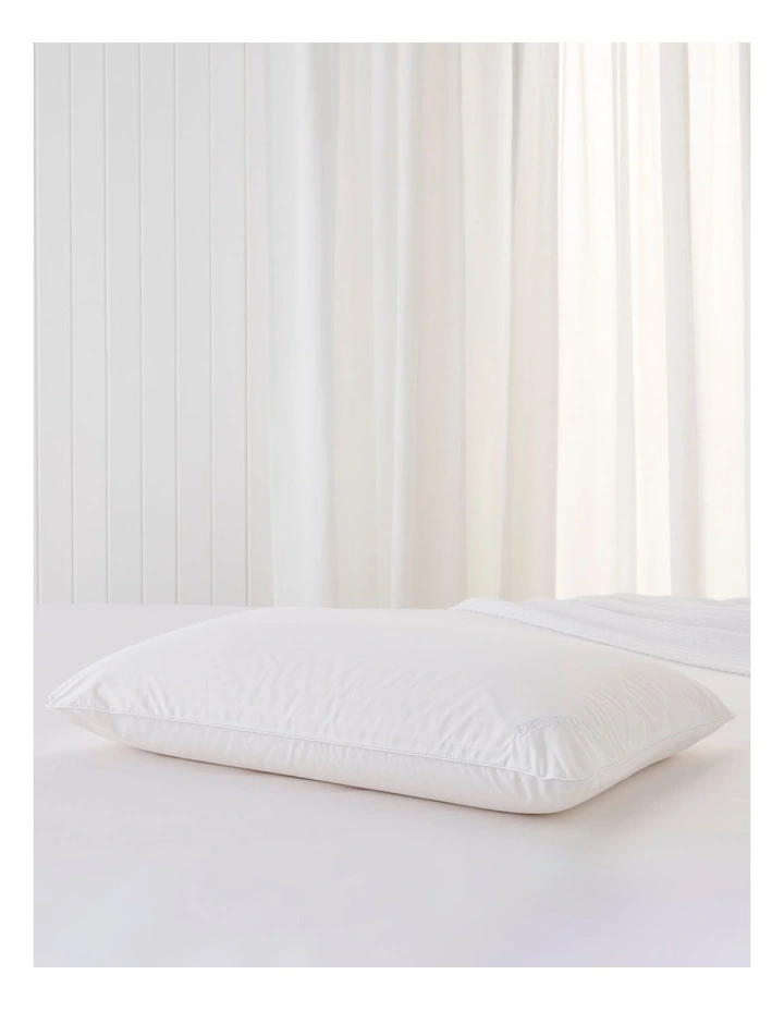 Classic Natural Latex Pillow in White