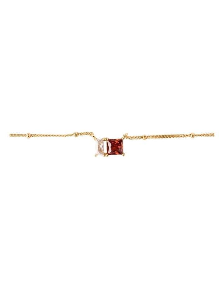 Celestial Necklace in Red