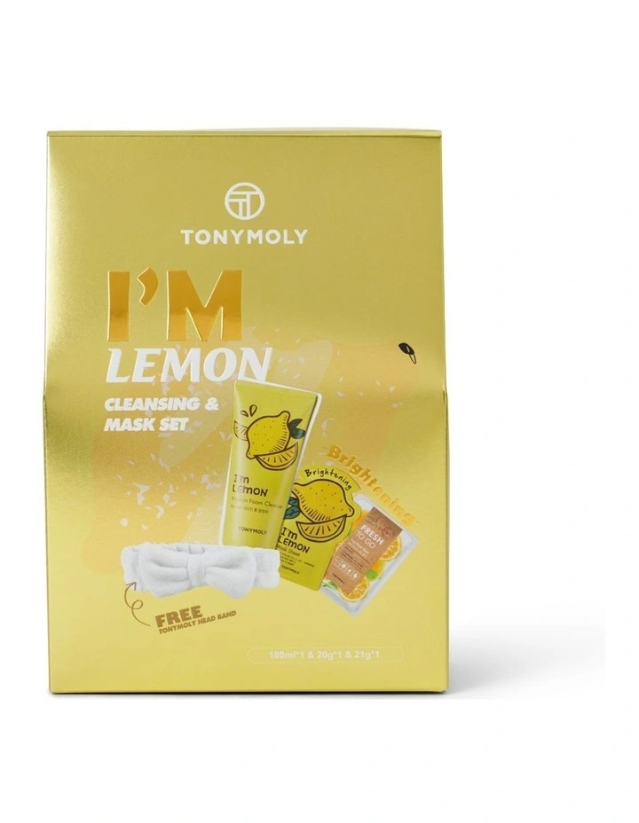 I'm Lemon Foam Cleanser & Mask Set