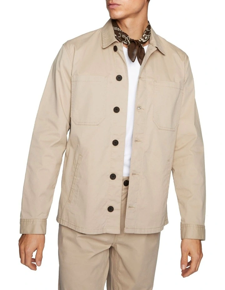 Jago Overshirt Simply in Brown
