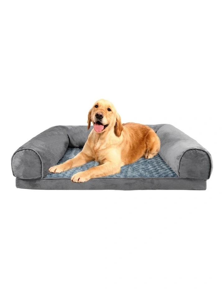 Large Orthopaedic Pet Bed in Grey