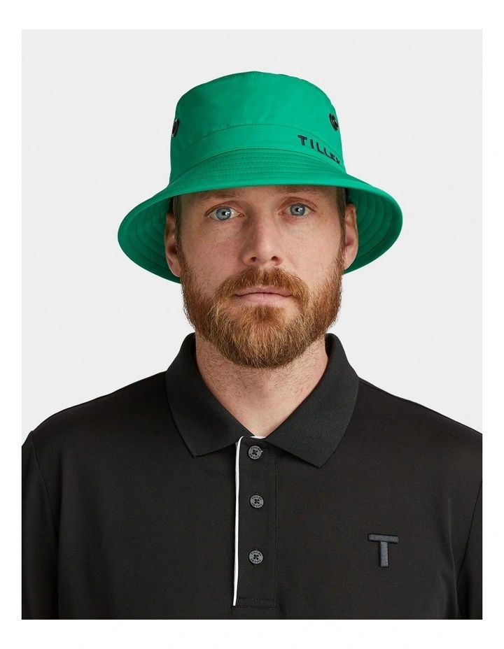 Golf Bucket Hat in Green