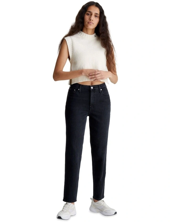 Mom Jean in Black