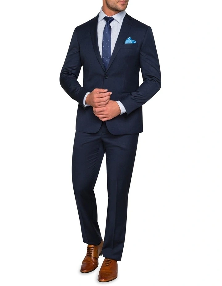 Slim Suit Jacket in Navy