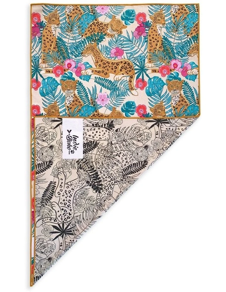 Leopard Luxe Pet Travel Towel