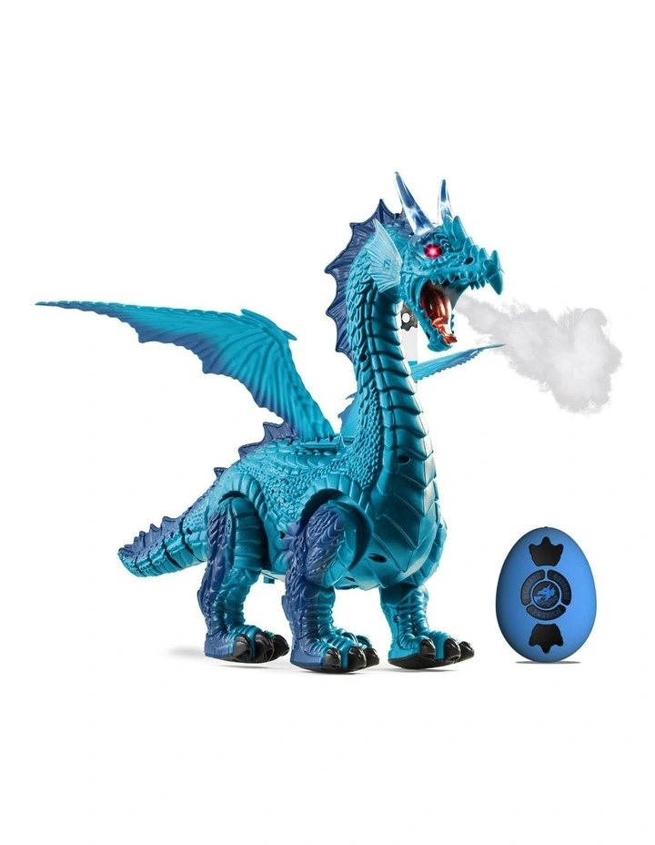 Smoke Breathing Dragon (6 Years) in Blue