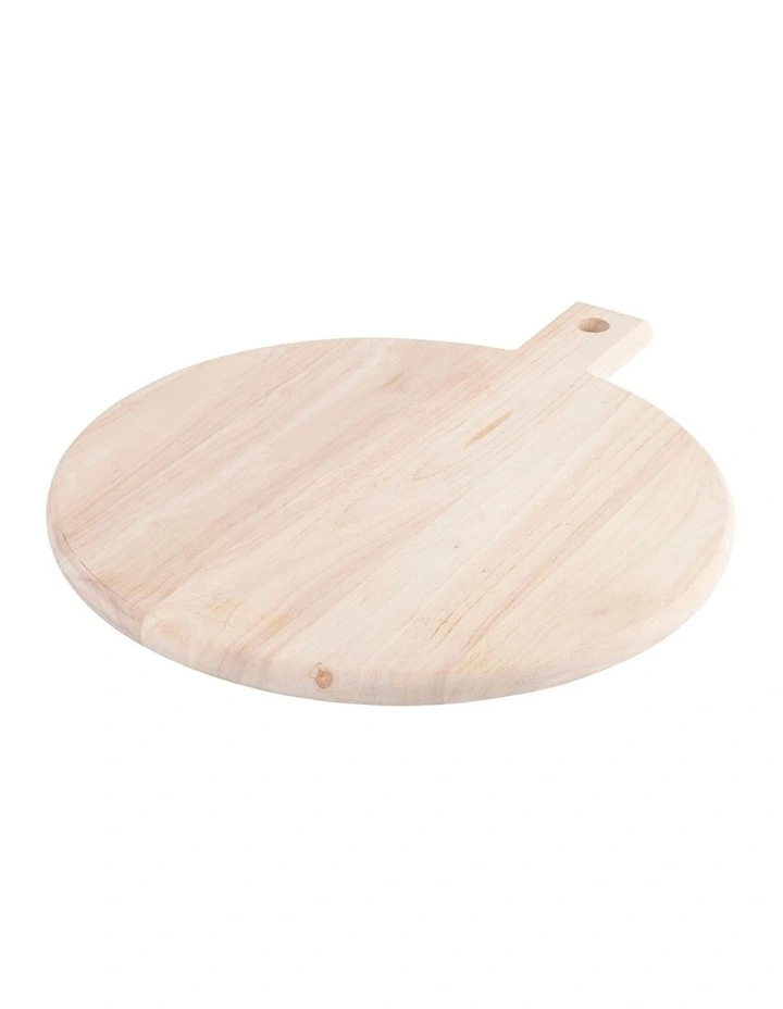 Graze Round Serving Paddle 45x37x2cm in Natural