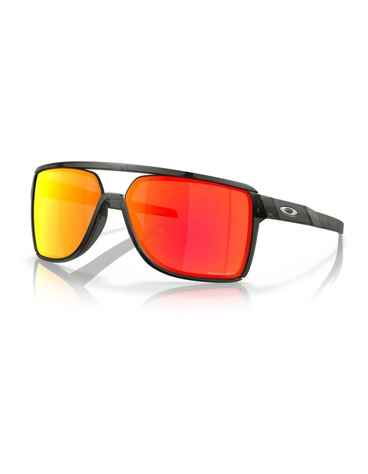 Castel Sunglasses in Matte Grey Smoke