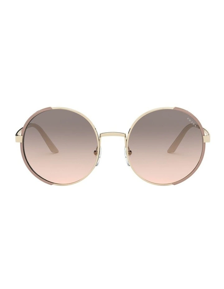 PR 59XS Gold Sunglasses