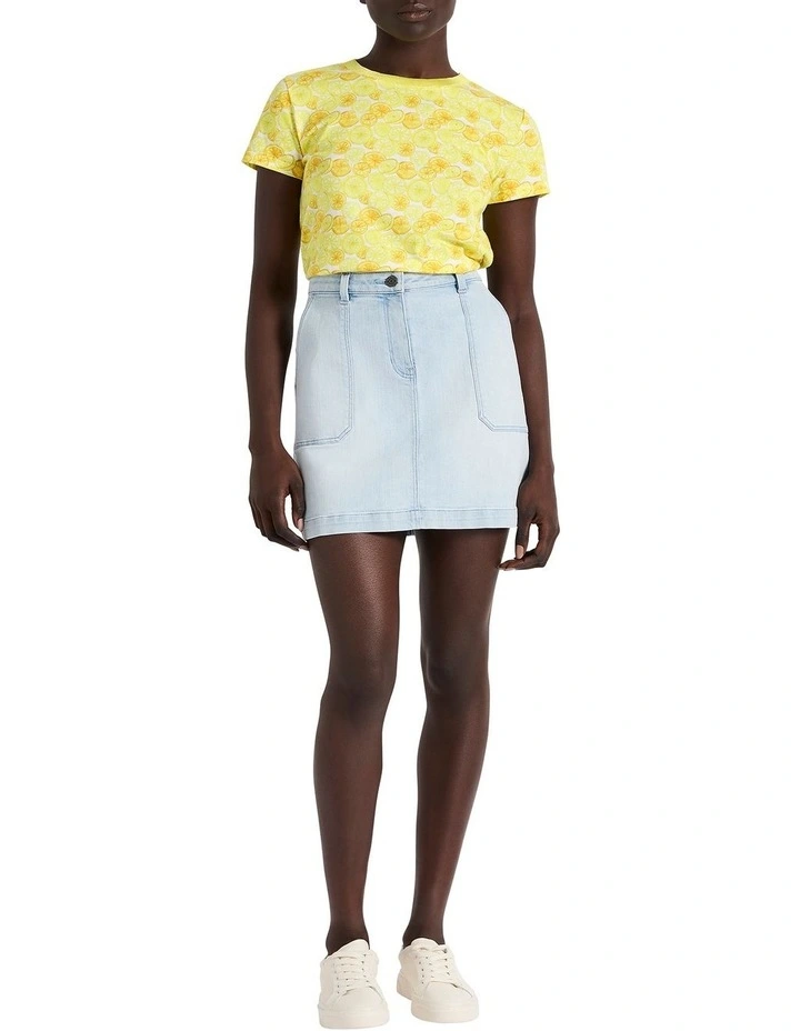It's A Zest-ival Tee in Lemon Multi