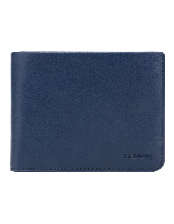Newtown Vegan Leather Wallet in Blue