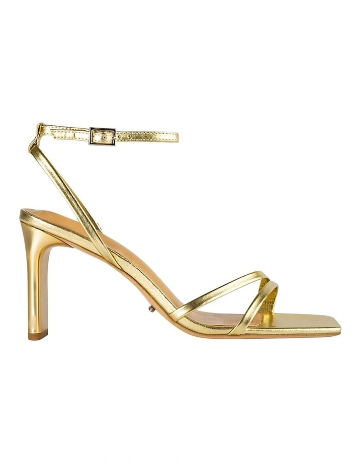 Corso Gold Nappa Heels