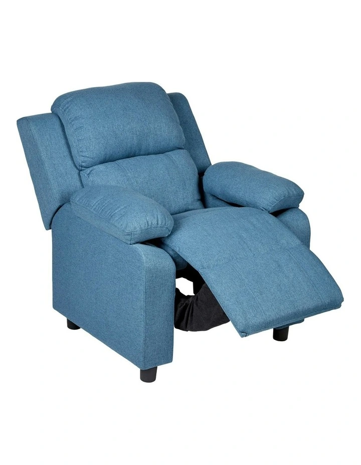 Recliner Sofa in Blue
