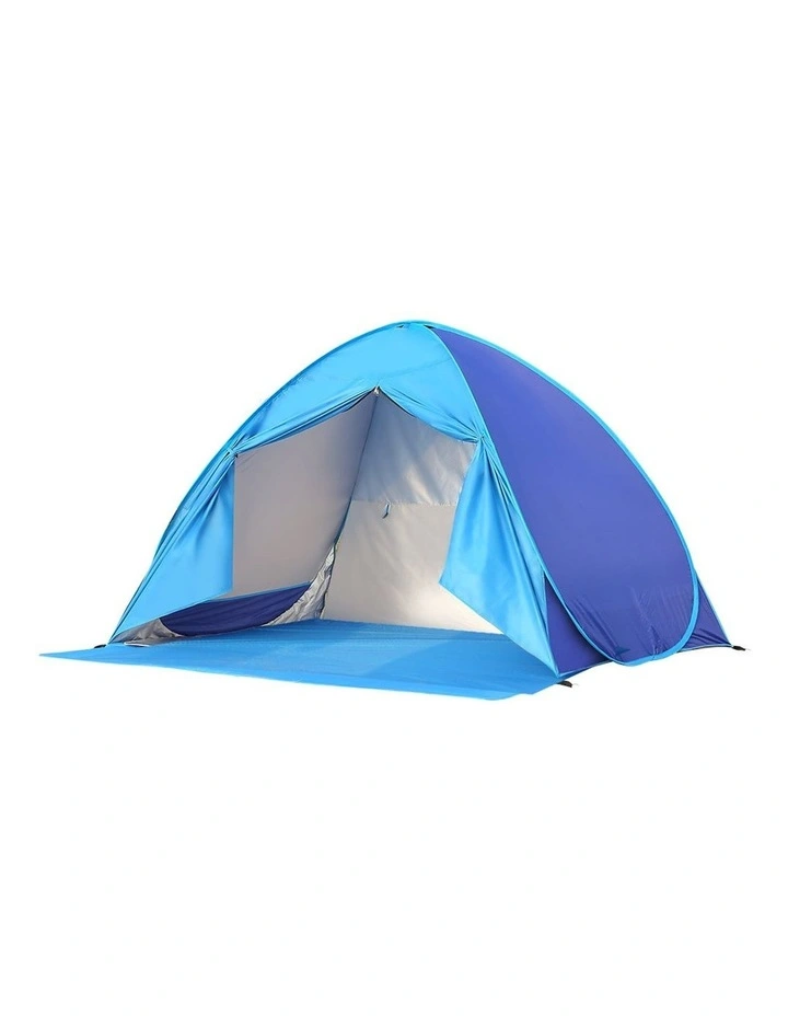 2-3 Person Pop Up Camping Tent in Blue