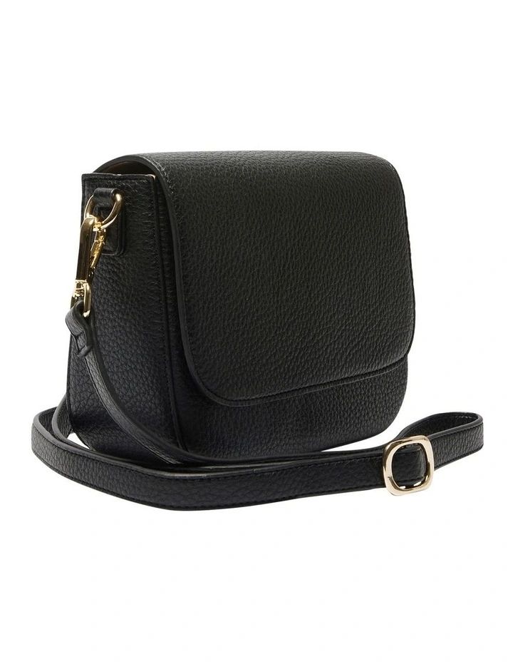 Amalfi Bag in Black Pebble
