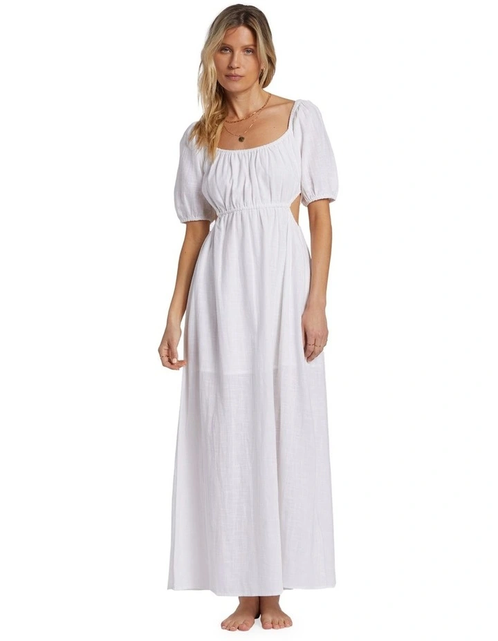 Off The Coast Dress in Salt Crystal