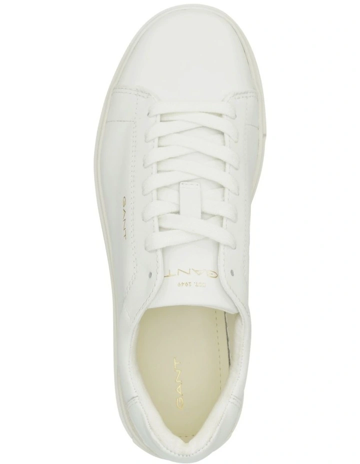 Julice Leather Sneaker in White