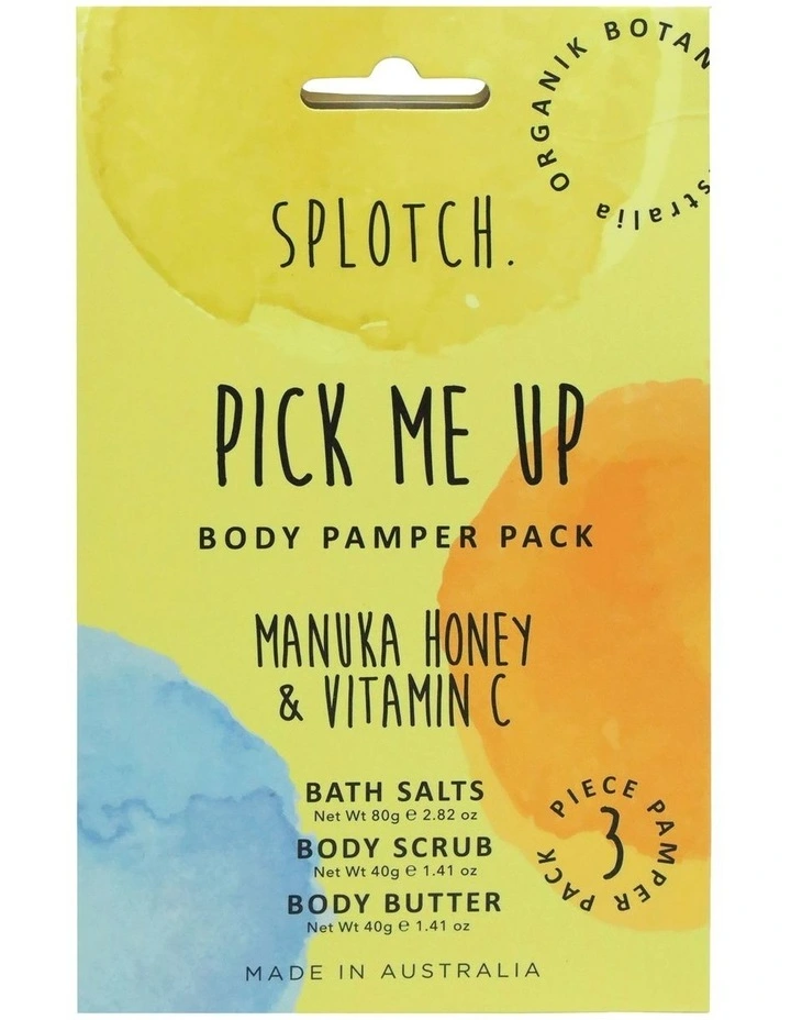 Splotch Manuka Honey & Vitamin C Pick Me Up Body Pamper Pack